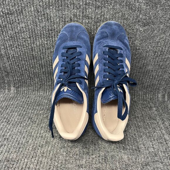 Adidas Gazelle Night Indigo Wonder Taupe Gum Suede Shoes Mens 8.5 / Womens 9.5 - Picture 7 of 8